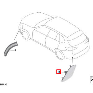 BMW X5 F95 Fog Light OEM 63148091974