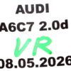 Audi A6 C7 4G Restylage rétroviseur extérieur droite OEM 4G1857410AQ
