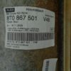 Audi RS5 A5 S5 B8 8T coupé ensemble de ciel de toit OEM 8T0867501