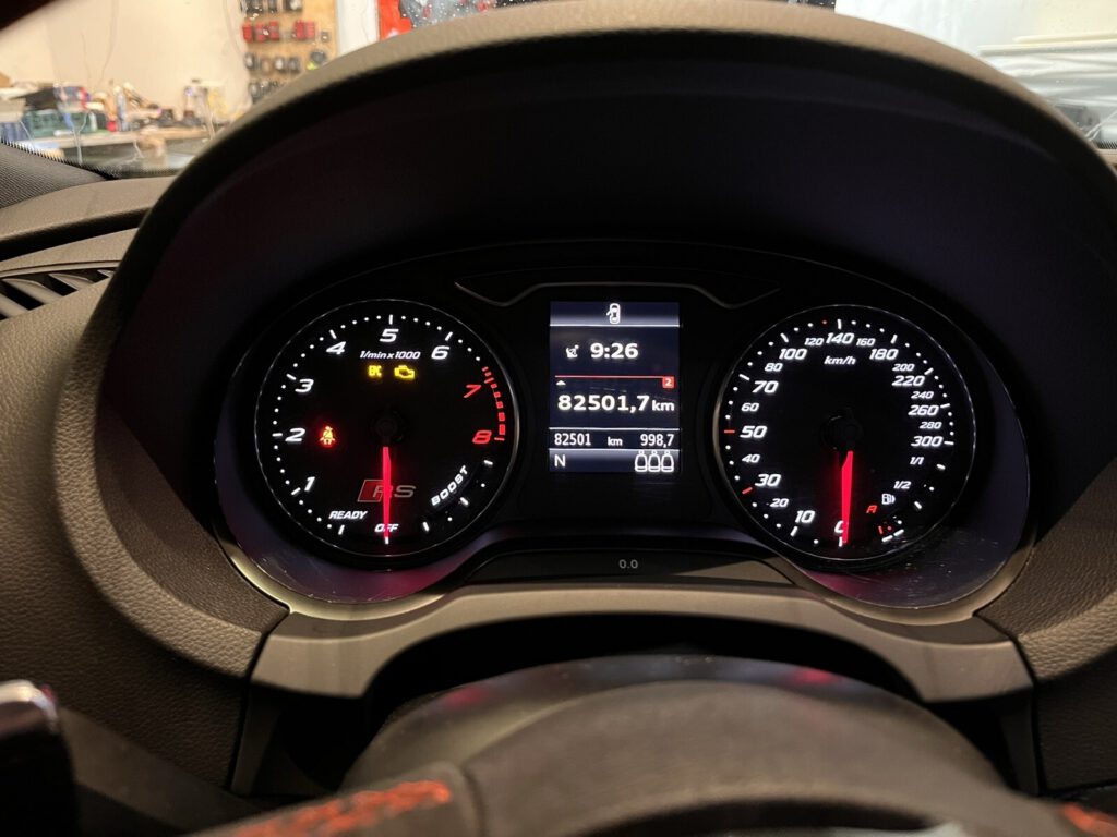 Audi RS3 8V Kombiinstrument OEM 8V0920974C