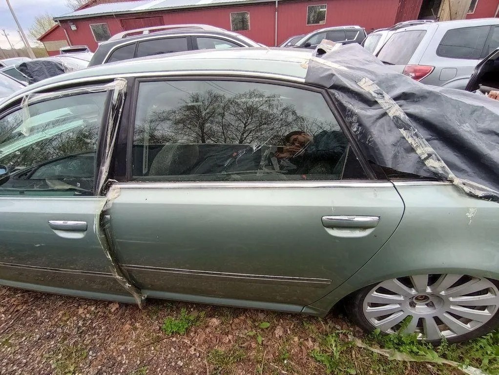 Audi A8 D3 4E Limousine Tür hinten links Farbe grün