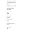 Audi TT 8J Kotflügel vorne links OEM 8J0821103B