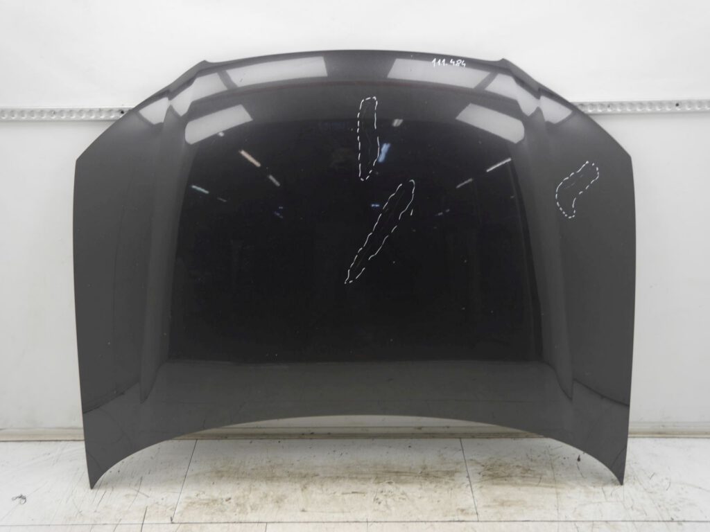 Audi A3 8P Motorhaube Farbe Lavagrau Metallic