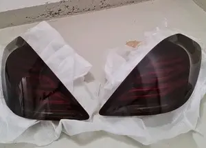 Mercedes S-Class W222 Left & Right LED Black Tinted Tail Light Set