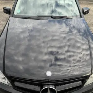 Mercedes C-Klasse S204 Motorhaube Obsidianschwarz OEM 2048801057