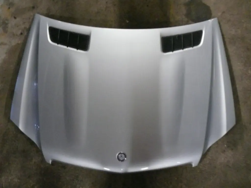 Mercedes GL X164 Motorhaube silber