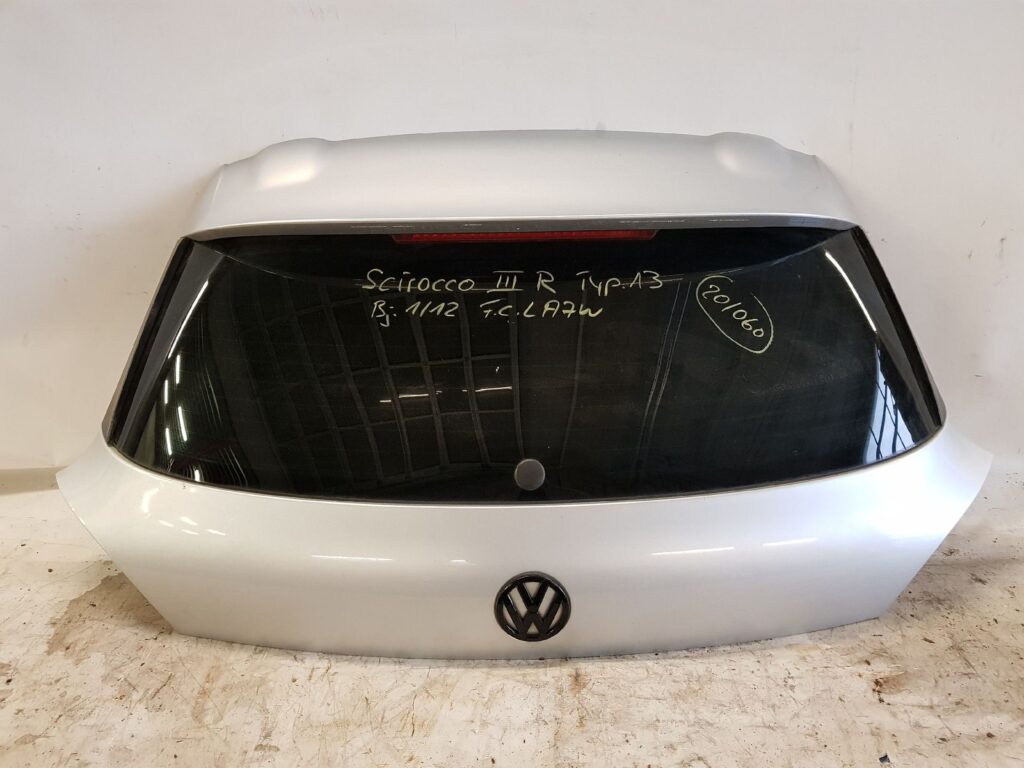 Volkswagen Scirocco R 13 Rear Tailgate Reflex Silver Metallic