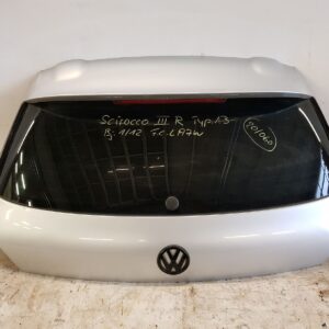 Volkswagen Scirocco R 13 Rear Tailgate Reflex Silver Metallic