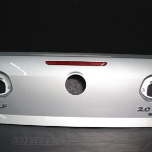 Volkswagen Golf Cabriolet VI Rear Trunk Lid Silver OEM 5K7827025F