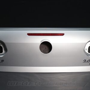 Volkswagen Golf Cabriolet VI Rear Trunk Lid Silver OEM 5K7827025F