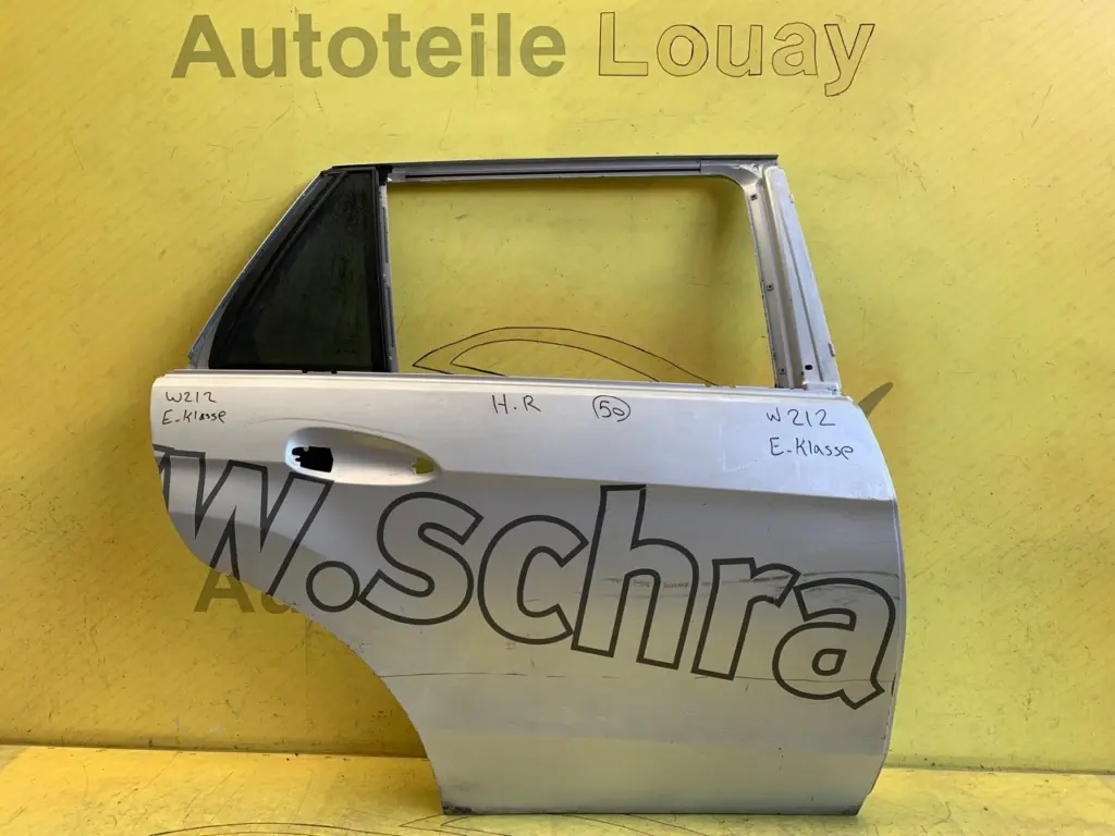 Mercedes E-Class W212 Rear Right Door Silver