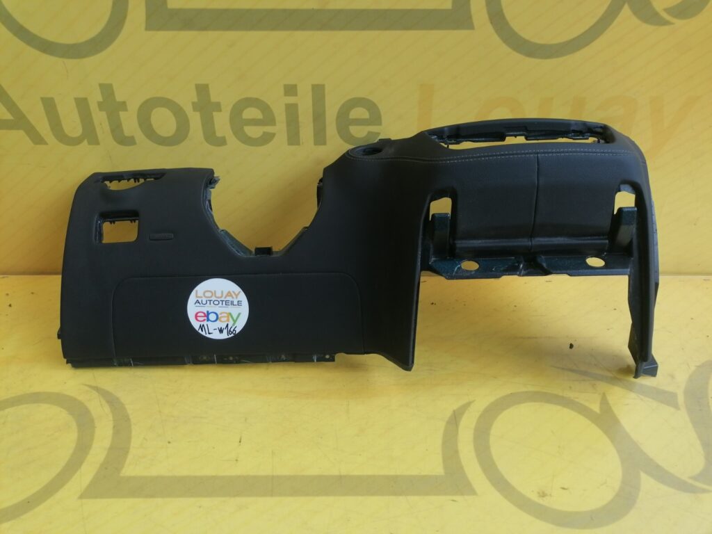 Mercedes GLS X166 Lower Dashboard Panel Black OEM A1666800387