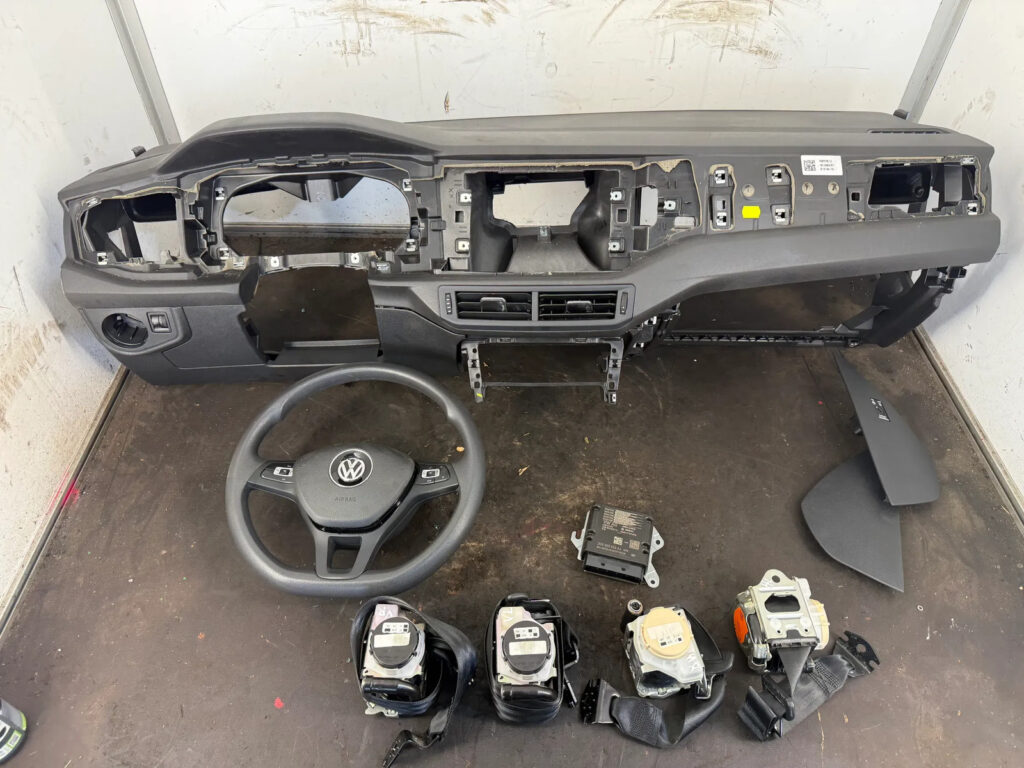 Volkswagen Polo VI / AW Front Dashboard Set Anthracite OEM 2G1857004