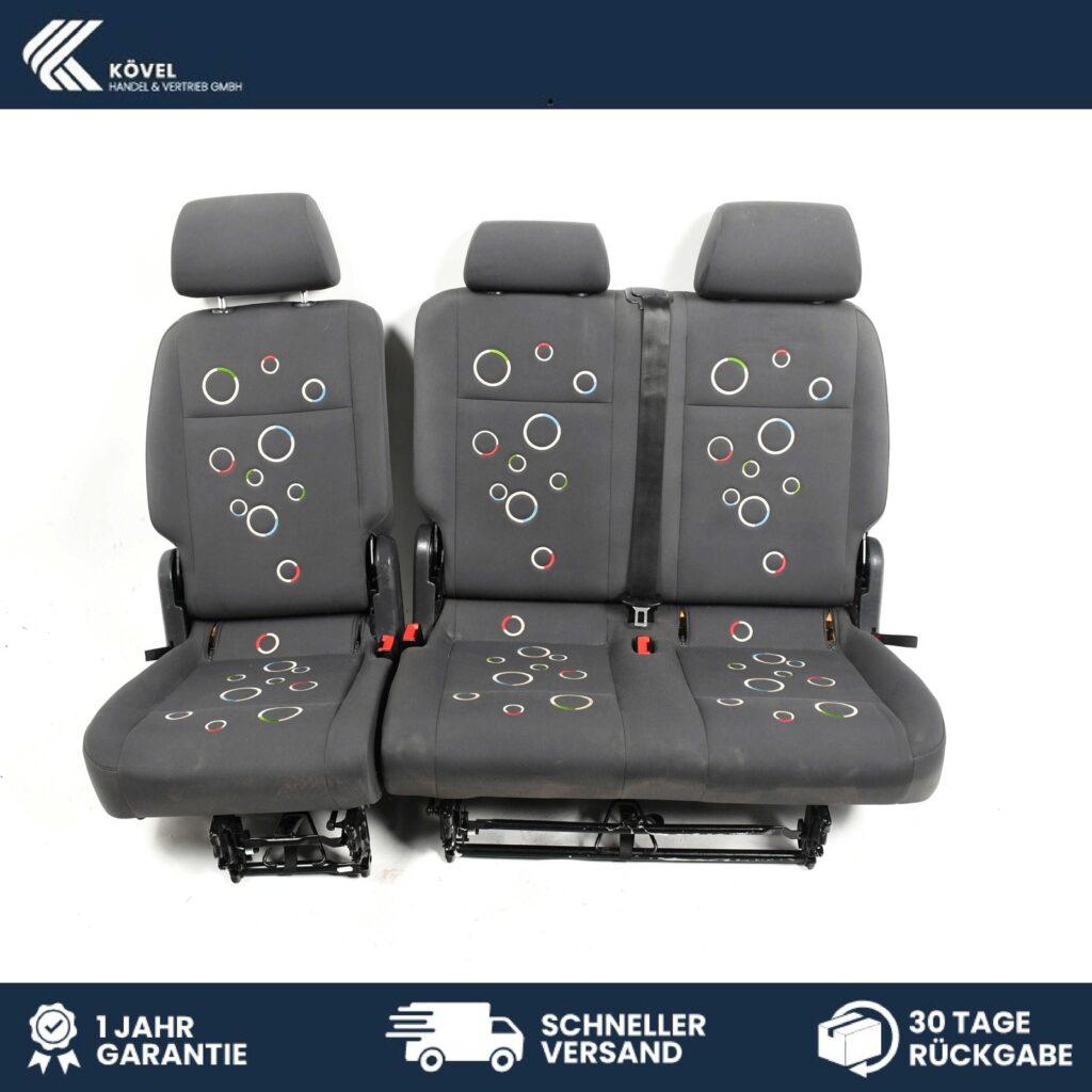 Volkswagen Caddy III / 2K Rear Bench Seat Grey