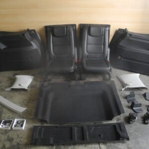 Volkswagen Sharan 7N Rear Seat Set Black