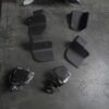 Volkswagen Sharan 7N Rear Seat Set Black