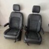 Volkswagen Transporter / Multivan T5 / T6 / T6.1 Front Seat Pair Black