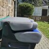 Volkswagen Caddy III / 2K Rear Bench Seat Blue / Grey