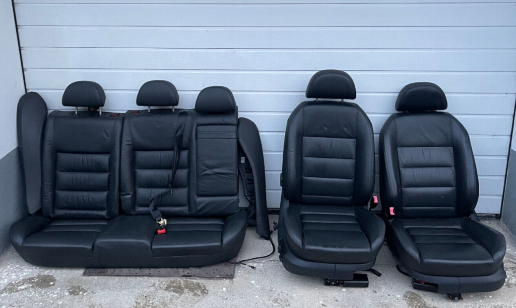 Skoda Superb I 3U Heated Seat Set Black