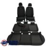 Volkswagen Golf VII Seat Set Black / Grey