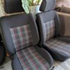 Volkswagen Golf II / 19E Seat Set Black / Red