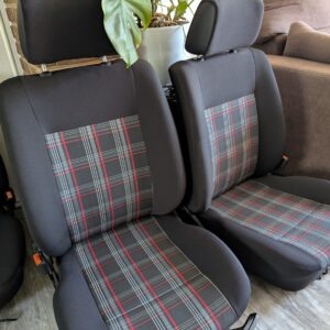 Volkswagen Golf II / 19E Seat Set Black / Red