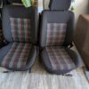 Volkswagen Golf II / 19E Seat Set Black / Red