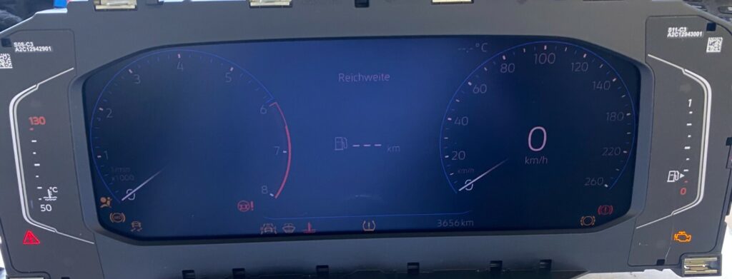 Volkswagen Jetta / T-Roc Digital Instrument Cluster for Repair OEM 17A920790B