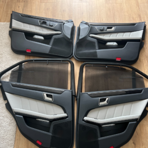 Mercedes E-Class W212 Door Panel Set Alpaca Grey