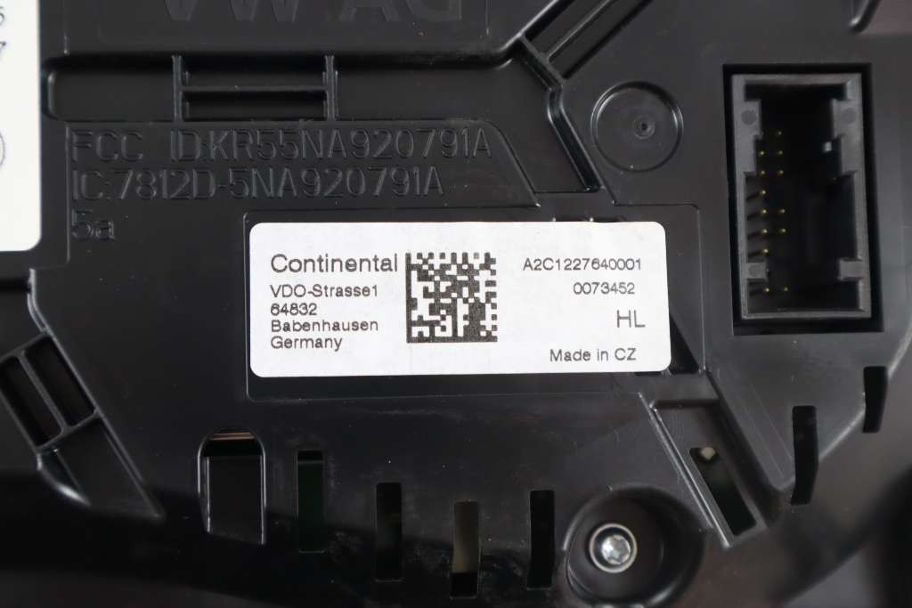 Volkswagen Passat Alltrack B8 Digital Instrument Cluster OEM 3G0920791C