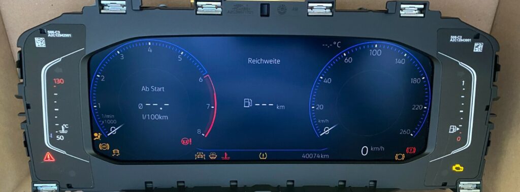 Volkswagen Jetta / T-Roc Digital Instrument Cluster for Repair OEM 17A920790