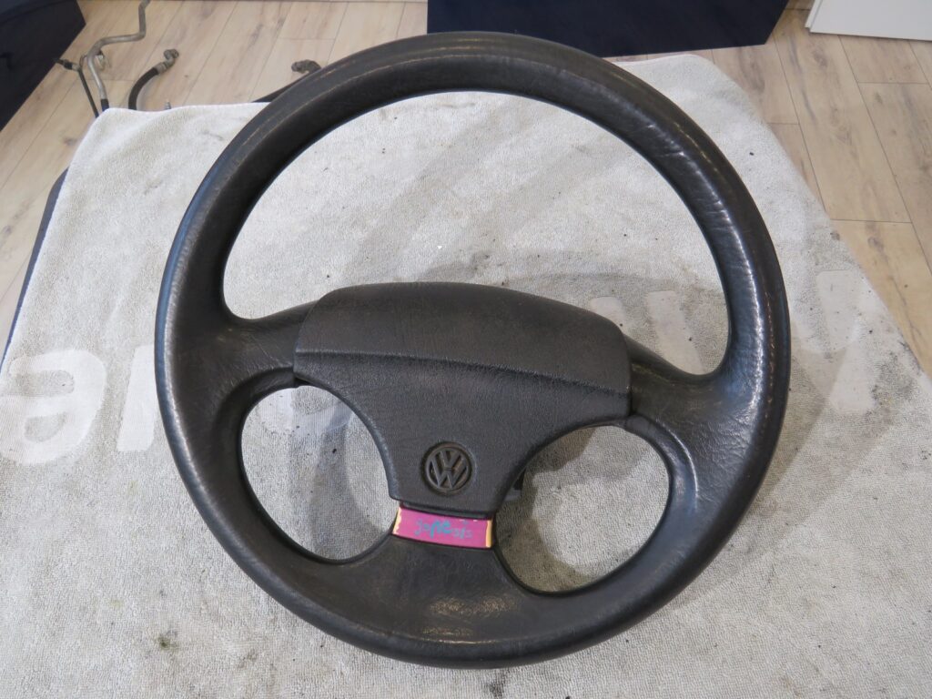 Volkswagen Polo 86C Steering Wheel Black OEM 867419091J