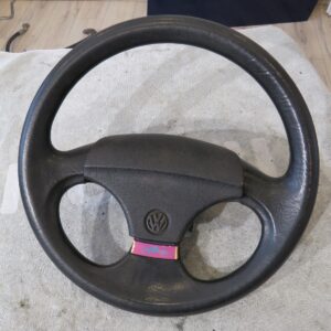 Volkswagen Polo 86C Steering Wheel Black OEM 867419091J