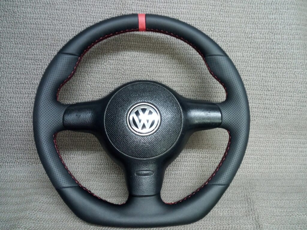 Volkswagen Lupo / Polo 6N2 Steering Wheel Black OEM 6X0419091