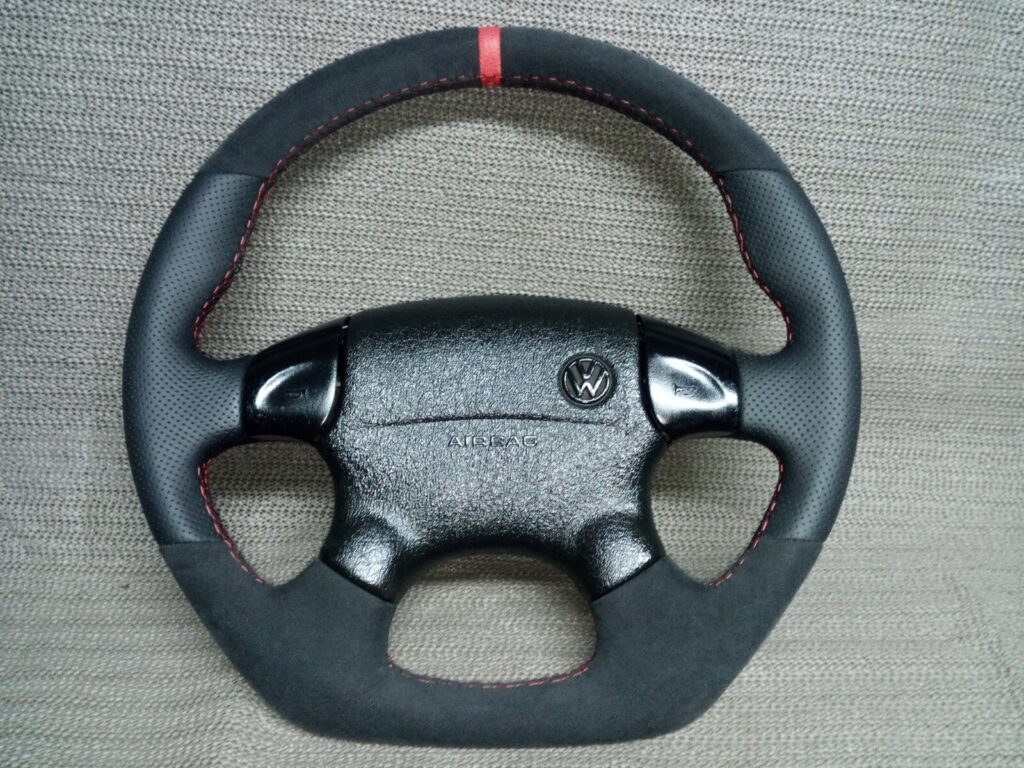 Volkswagen Golf / Polo / Passat Steering Wheel Black OEM 3A0419091