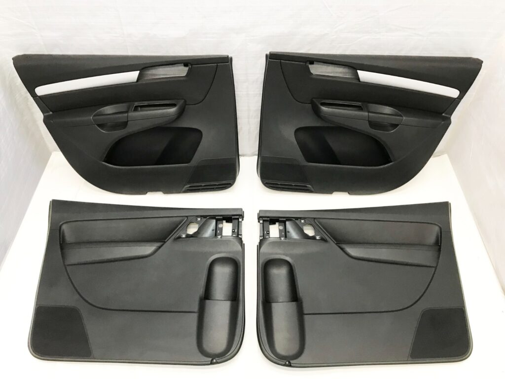 Volkswagen Sharan 7N Left / Right Door Panel Set Black