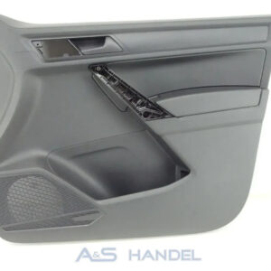 Volkswagen Caddy 2K Front Right Door Panel Black OEM 2K5867012