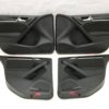 Volkswagen Golf VI Left / Right Door Panel Set Black