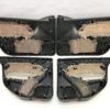 Volkswagen Golf VI Left / Right Door Panel Set Black