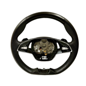 Skoda Octavia / Fabia / Kodiaq / Karoq / Scala Sports Multifunction Steering Wheel Black OEM 5E3419093AH