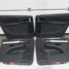 Volkswagen Sharan 7N Left / Right Door Panel Set Black