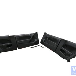 Volkswagen Golf VI Left / Right Door Panel Set Black