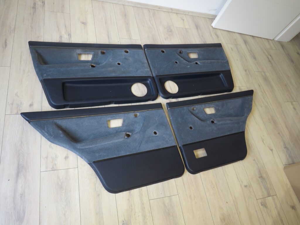 Volkswagen Golf II Door Panel Set Blue