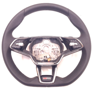 Skoda Sports Multifunction Steering Wheel Black OEM 5E3419093ADVKJ