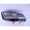 Skoda Fabia III Front Right LED Headlight OEM 6V1941016F