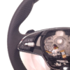 Skoda Sports Multifunction Steering Wheel Black with yellow stitching OEM 5E3419093ARYJJ