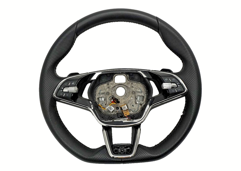 Skoda Steering Wheel Black OEM 5E3419093ARVKJ