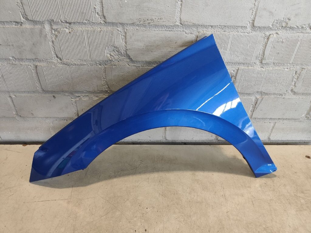 Skoda Scala Front Left Fender Blue OEM 657821105