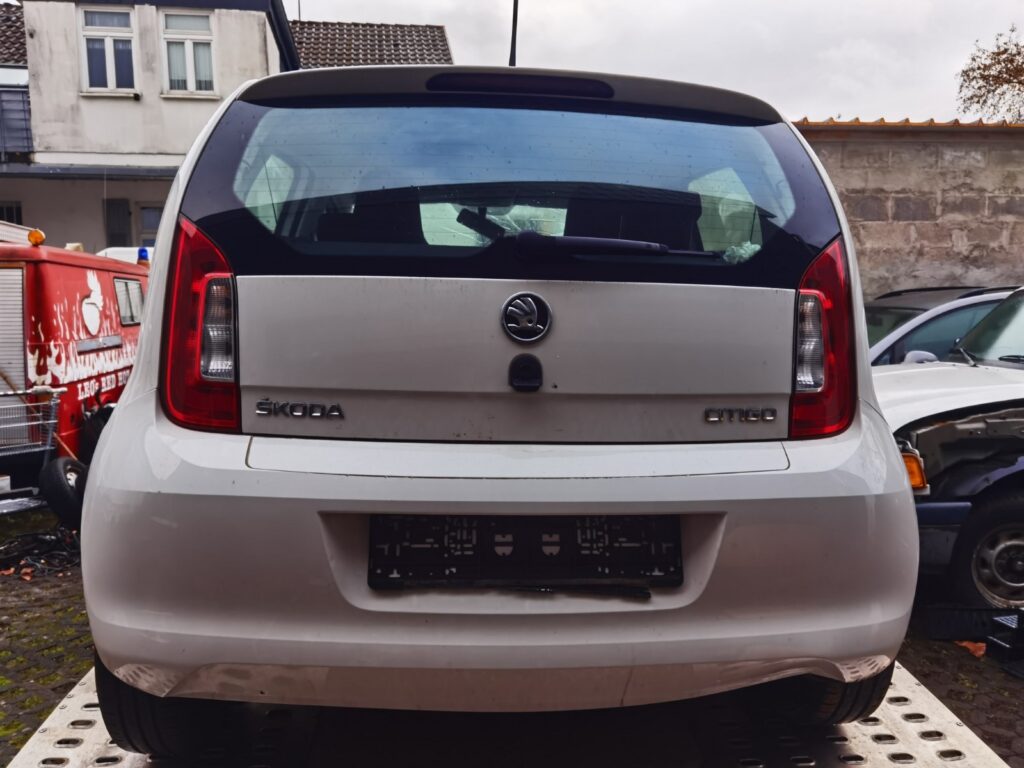 Skoda Citigo Rear Tailgate White