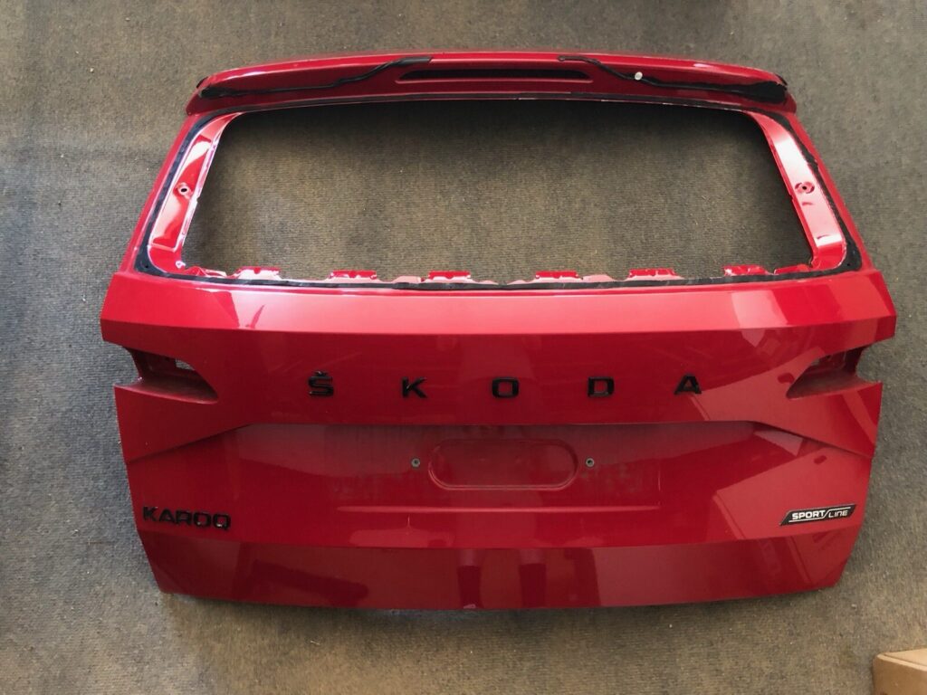 Skoda Karoq Rear Tailgate Red OEM 57A827107